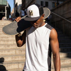 Classic 6 Panel Cotton & Polyester Tracker Hat