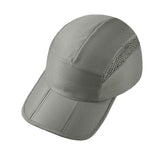 Foldable Brim 5 Panel Polyester Baseball Hat