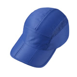 Foldable Brim 5 Panel Polyester Baseball Hat