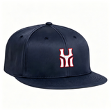 Snapback Hat - 100% cotton fabric with embroidery logo  Snapback Hat