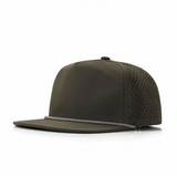 Flat Brim 100% Polyester Baseball Hat