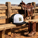 Trcuker Hat  - 100% cotton/polyster  fabric with embroidery logo  Tracker  Hat