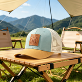 Trcuker Hat  - 100% cotton/polyster  fabric with embroidery logo  Tracker  Hat
