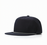 Flat Brim 100% Polyester Baseball Hat
