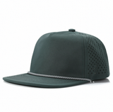 Flat Brim 100% Polyester Baseball Hat