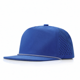 Flat Brim 100% Polyester Baseball Hat