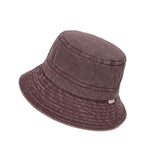 Casual Washed Cotton Bucket Hat