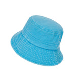 Casual Washed Cotton Bucket Hat