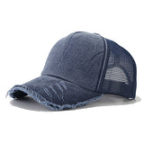 Curved Brim 5 Panel Cotton & Polyester Trucker Hat