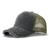 Curved Brim 5 Panel Cotton & Polyester Trucker Hat