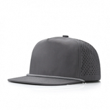 Flat Brim 100% Polyester Baseball Hat