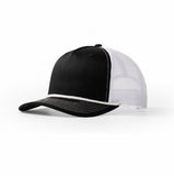 Curved Brim 5 Panel Cotton & Polyester Trucker Hat