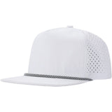 Flat Brim 5 Panel 100% Polyester Baseball Hat