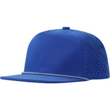 Flat Brim 5 Panel 100% Polyester Baseball Hat