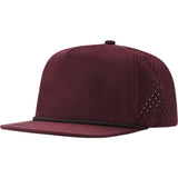 Flat Brim 5 Panel 100% Polyester Baseball Hat